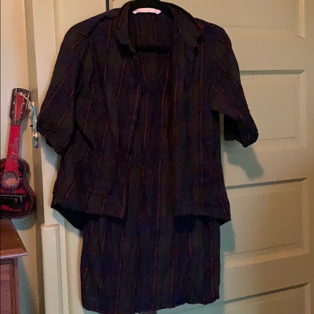 Zara plaid mini dress
